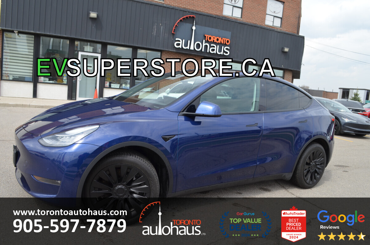 2021 Tesla Model Y LR AWD I OVER 100 TESLAS EVSUPERSTORE.CA