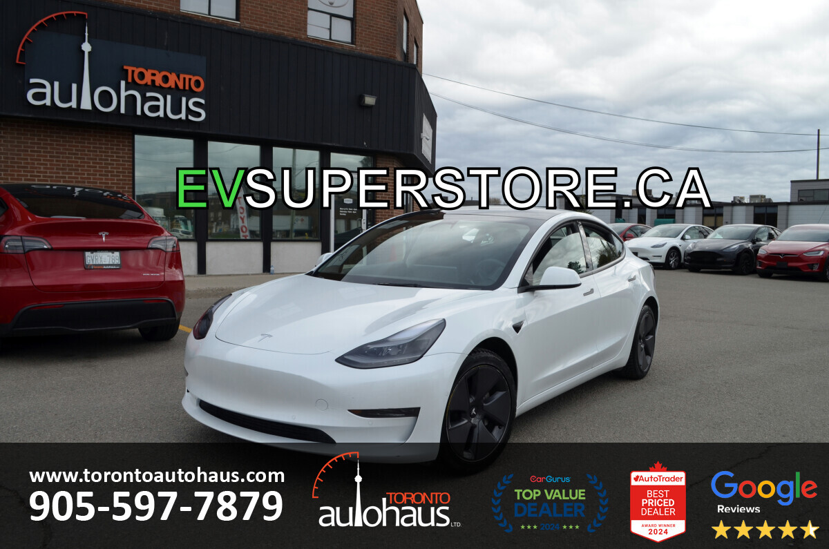 2022 Tesla Model 3 SR+ I OVER 100 TESLAS EVSUPERSTORE.CA