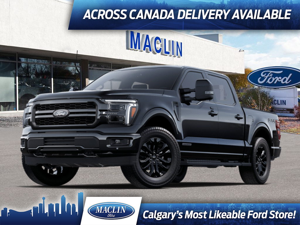 2025 Ford F-150 LARIAT | BLACK APP PKG | MOBILE OFF PKG | TOW PKG 