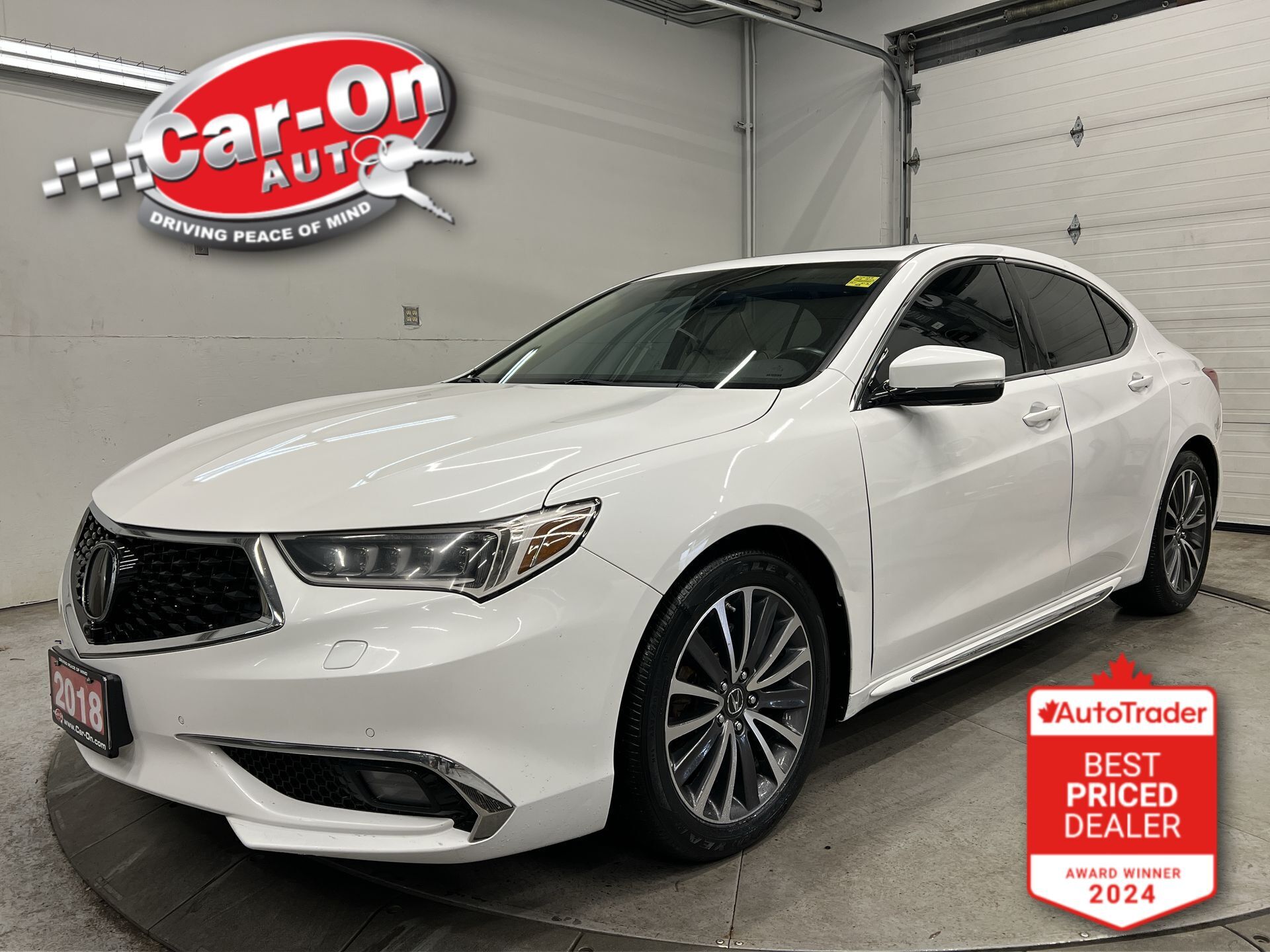 2018 Acura TLX ELITE TECH |AWD| LEATHER|SUNROOF|360 CAM