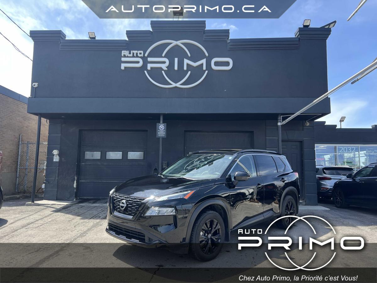 2023 Nissan Rogue SV Midnight Cuir Toit Pano Carplay Nav Cam360 Mags