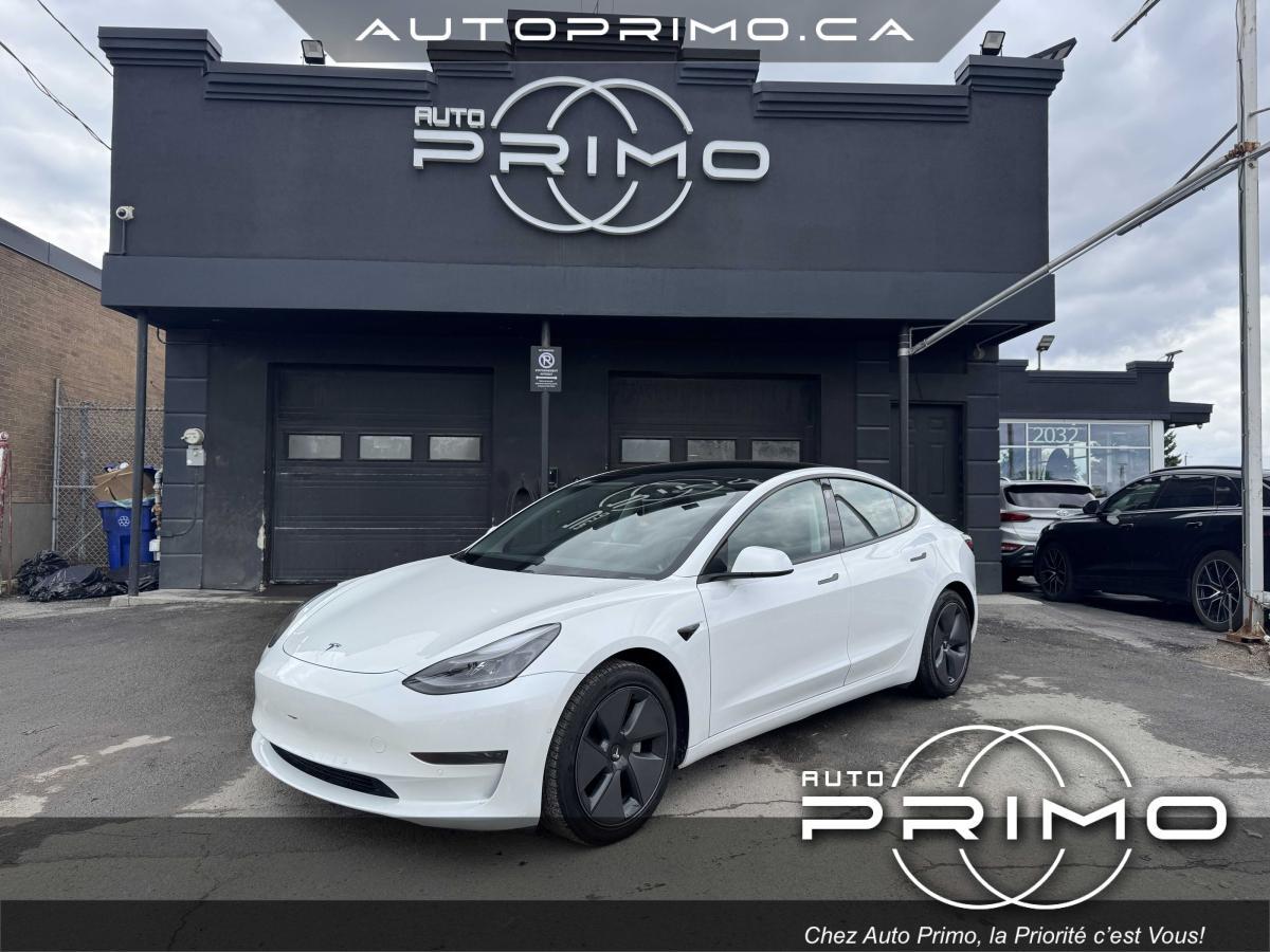 2021 Tesla Model 3 SR+ Cuir Toit Nav Cam BT Mags *Rabais Vert $2000*