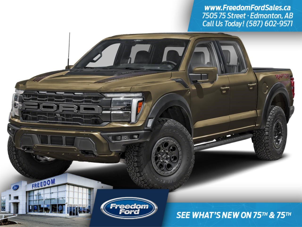 2025 Ford F-150 Raptor | 801 | 4X4 | SuperCrew 145