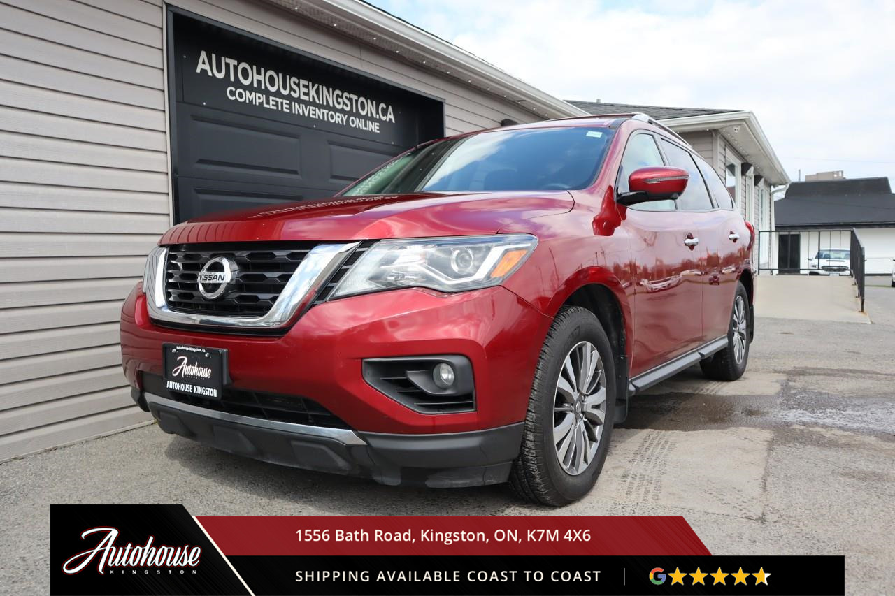 2018 Nissan Pathfinder SL Premium 3RD ROW SEATING - LEATHER - DUAL MOONRO