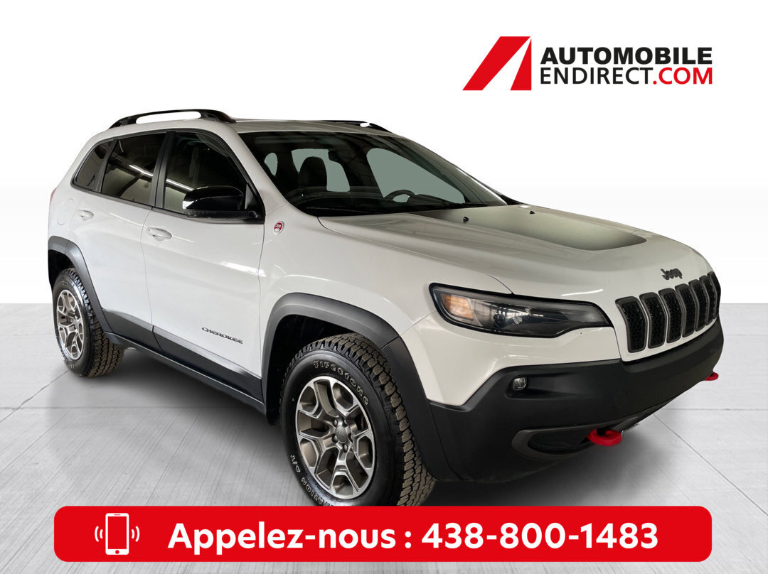 2022 Jeep Cherokee Trailhawk 4x4 Mags Cuir Sièges Chauffants