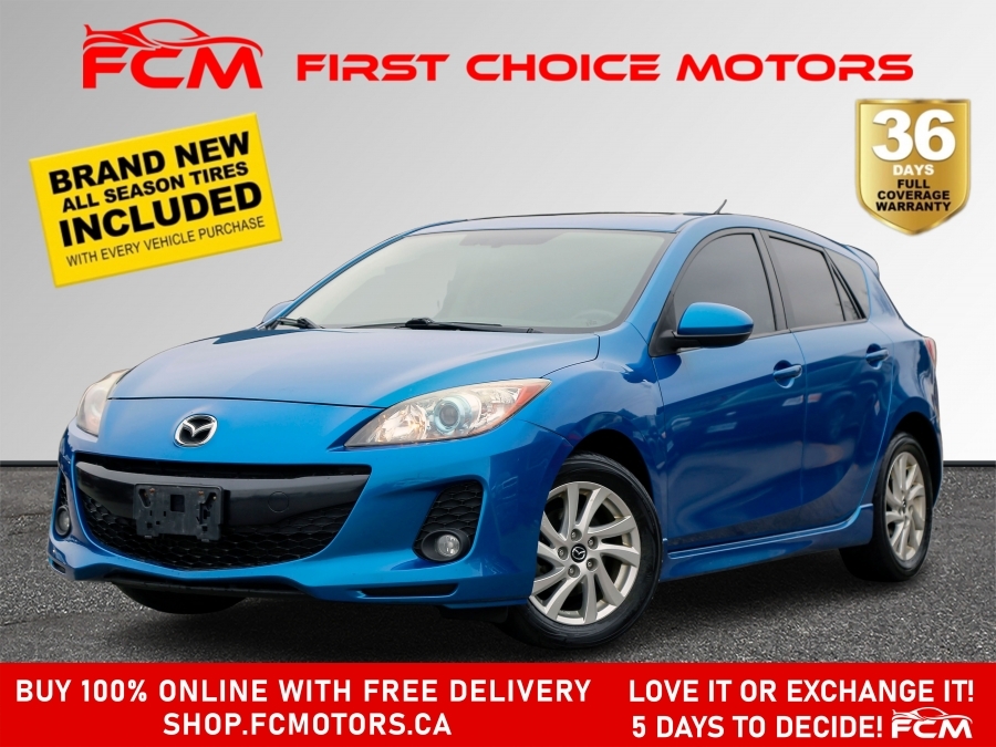 2013 Mazda Mazda3 GT ~AUTOMATIC, FULLY CERTIFIED WITH WARRANTY!!!!~