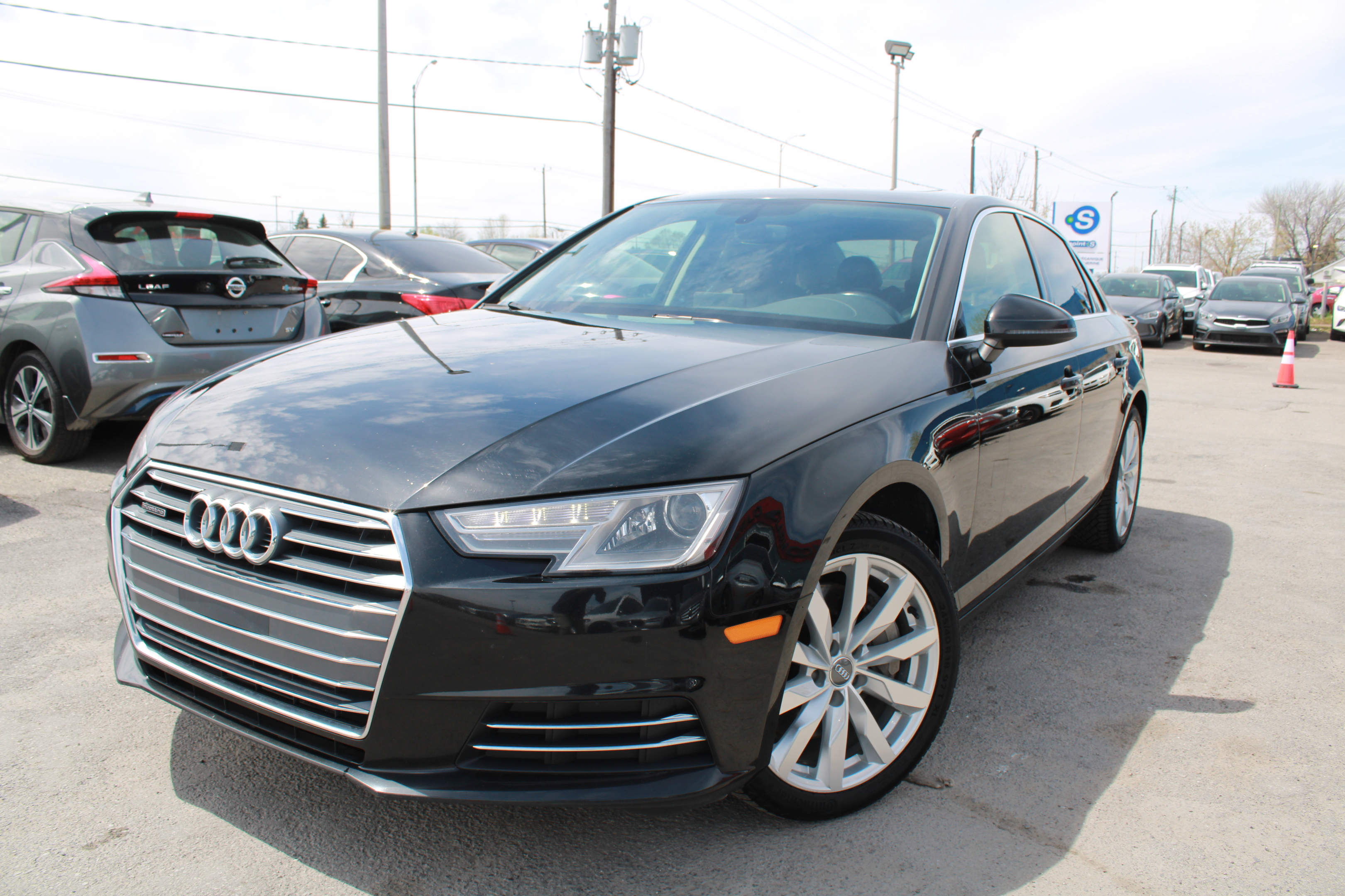 2017 Audi A4 Komfort quattro, MAGS, CUIR, A/C, BLUETOOTH 
