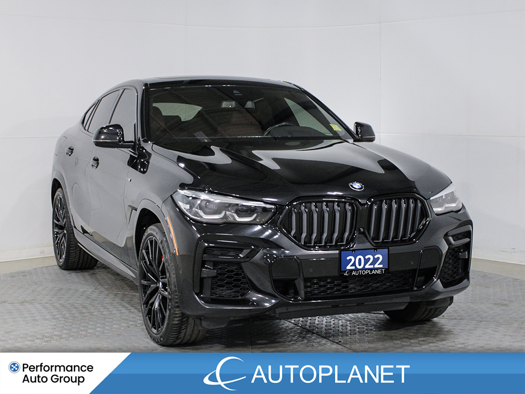 2022 BMW X6 M50i xDrive, Twin Turbo, Heads Up Display, 360 Cam