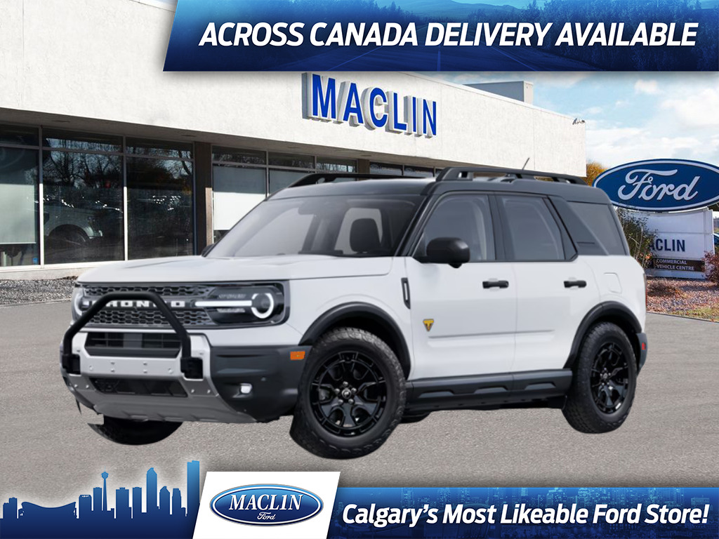 2025 Ford Bronco Sport BADLANDS | SASQUATCH PKG | TECH PKG | G.O.A.T. 