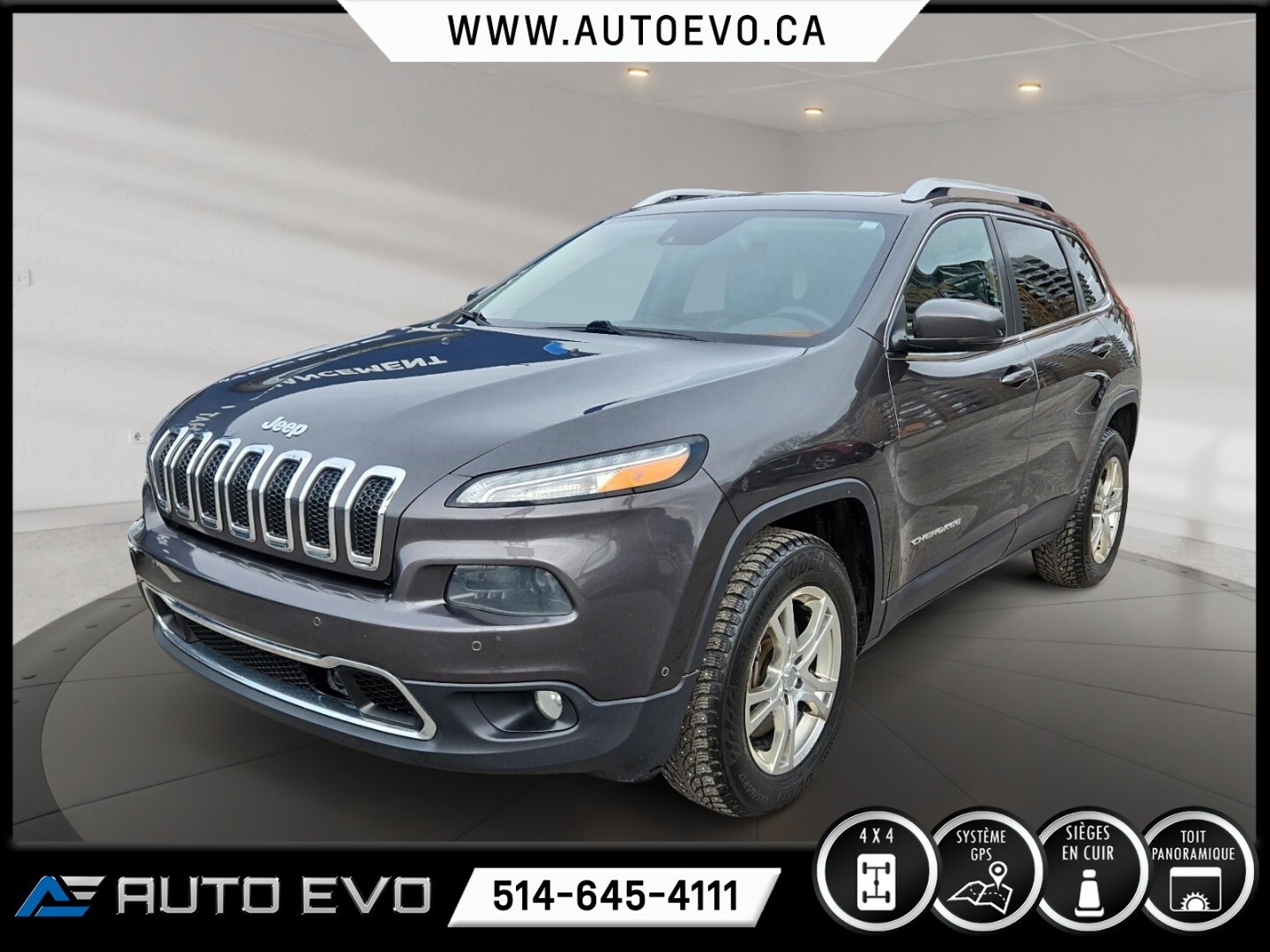 2014 Jeep Cherokee 4WD 4dr Limited
