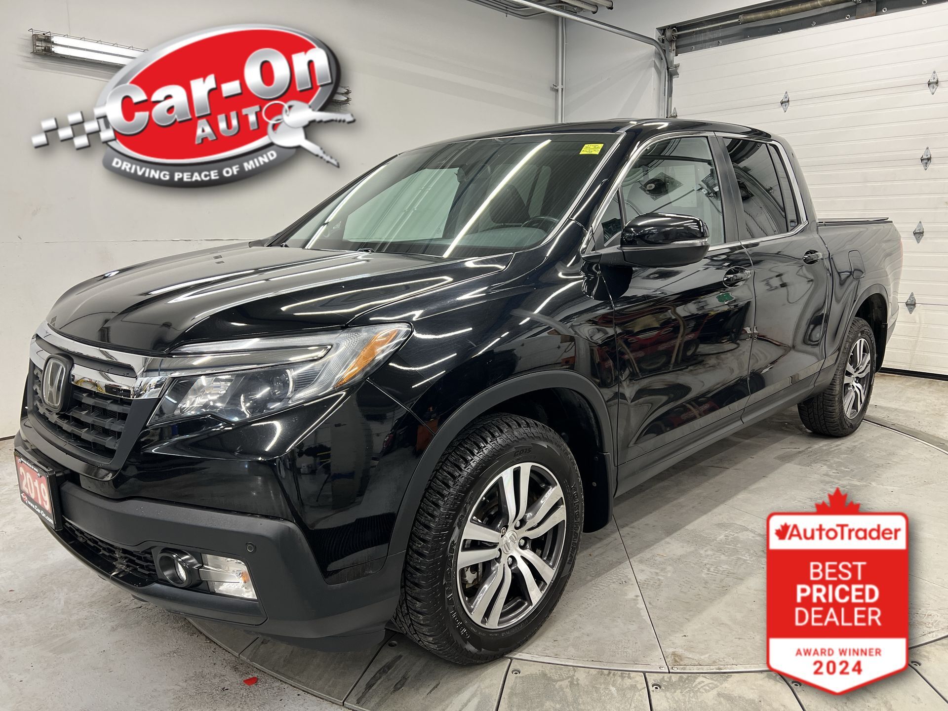 2019 Honda Ridgeline EX-L AWD | SUNROOF | LEATHER | TONNEAU | CARPLAY