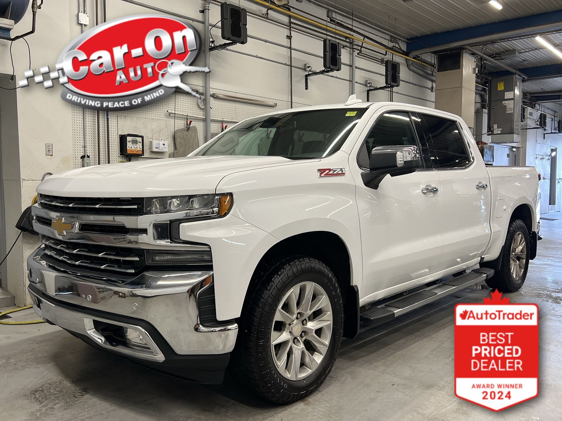 2022 Chevrolet Silverado 1500 LTZ 4x4| 5.8L V8| Z71|CREW|SUNROOF|COOLED LEATHER