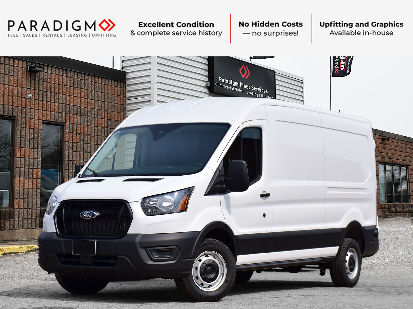 2024 Ford Transit T-250 148 WB MR - WITH SHELVING AVAILABLE FOR RENT
