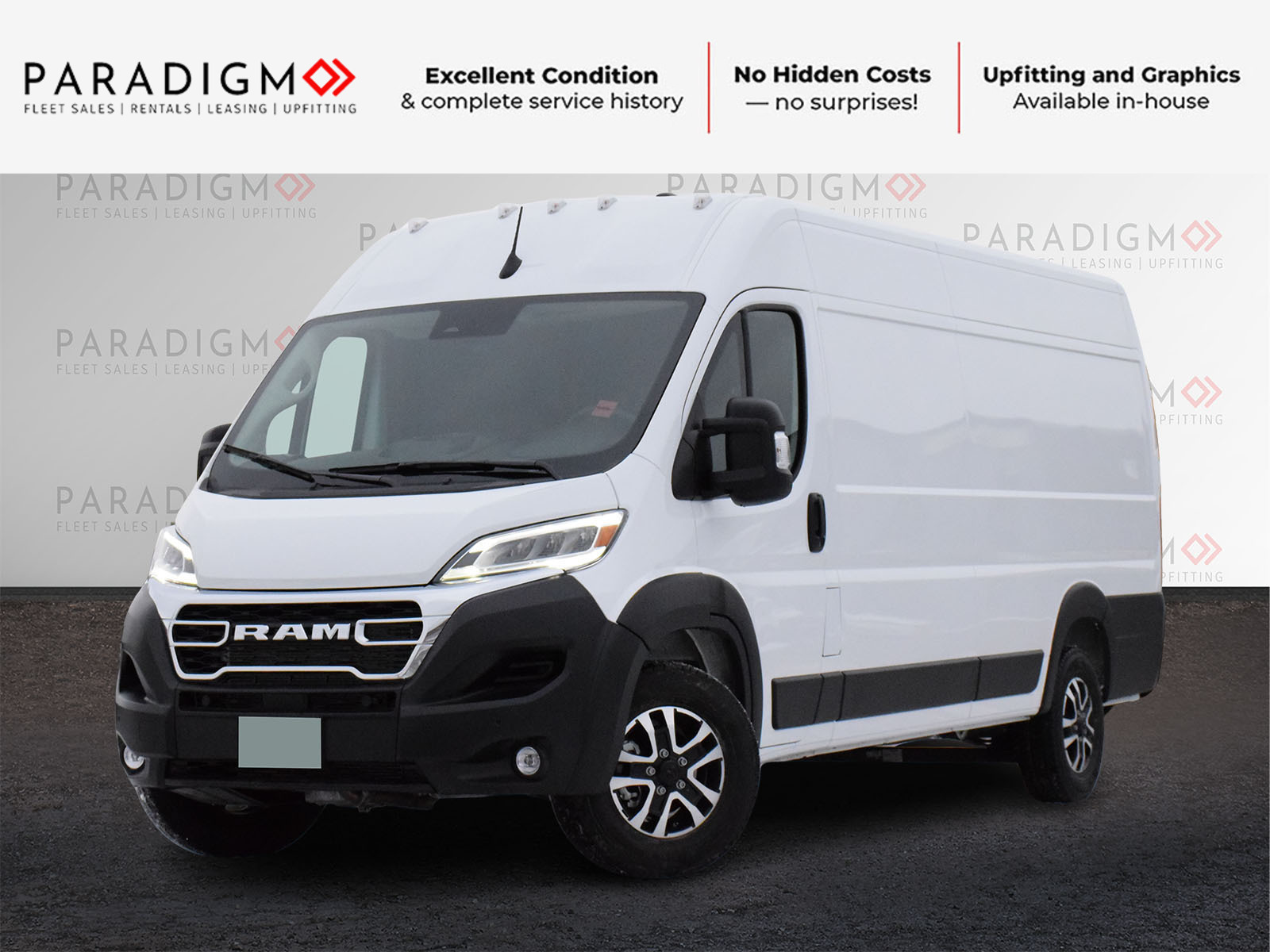 2025 Ram Pro Master 2500 SLT 3500 High Roof Extended 159" * FOR RENT *