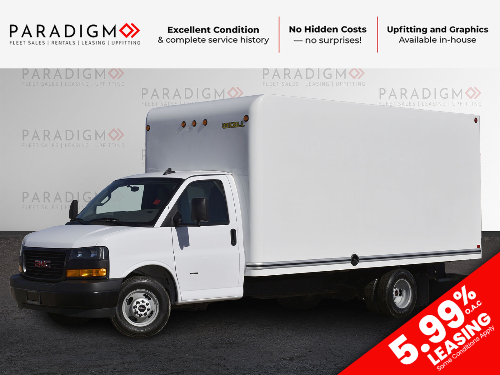 2023 GMC Savana 3500 GMC SAVANA 3500 STANDARD CUBE 177"