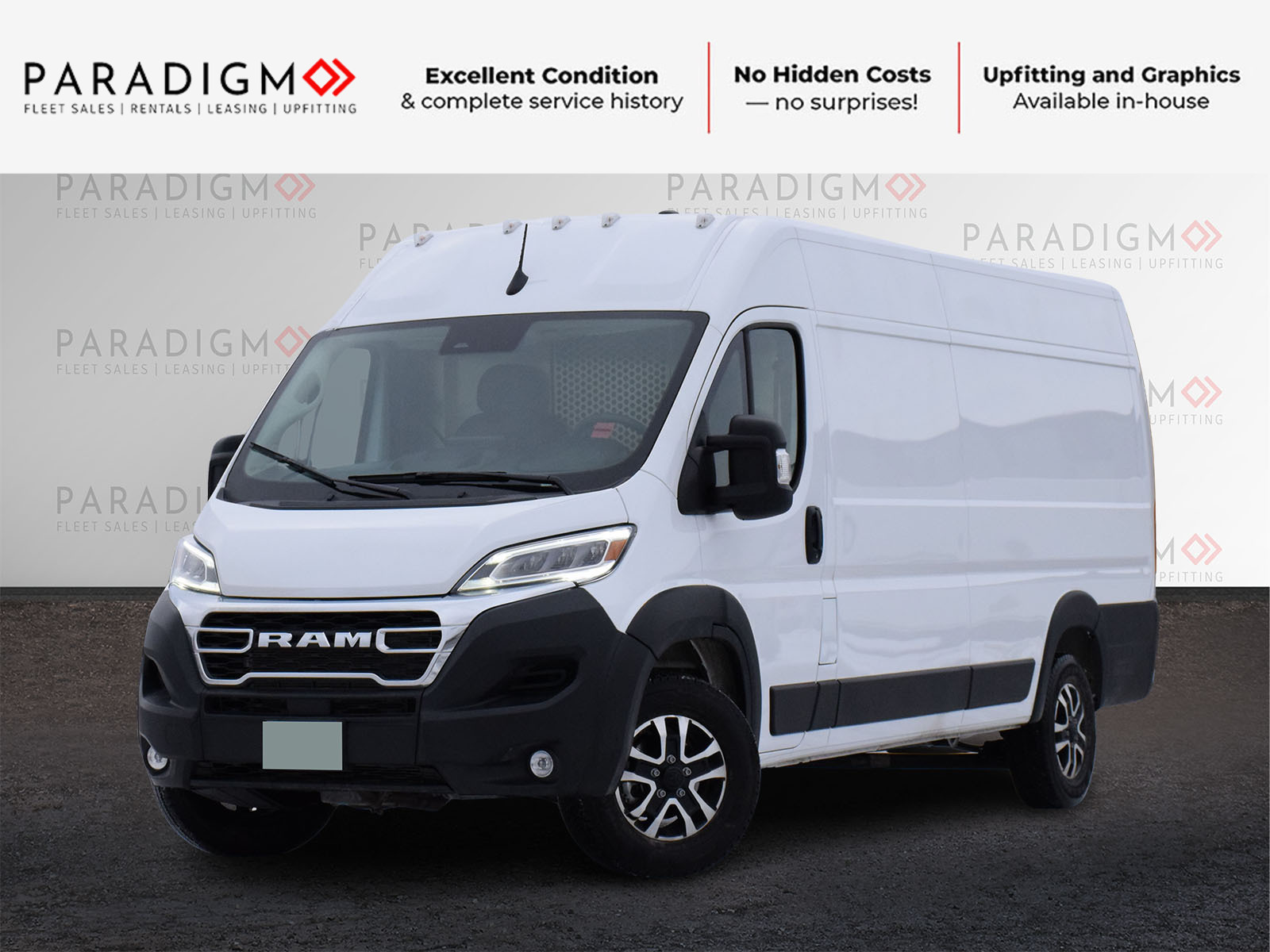 2025 Ram ProMaster Cargo Van SLT 3500 High Roof Ext 159" *FOR RENT*