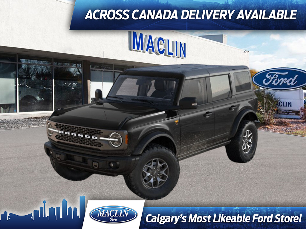 2025 Ford Bronco BADLANDS | CO-PILOT360 | 360 CAMERA | G.O.A.T. 