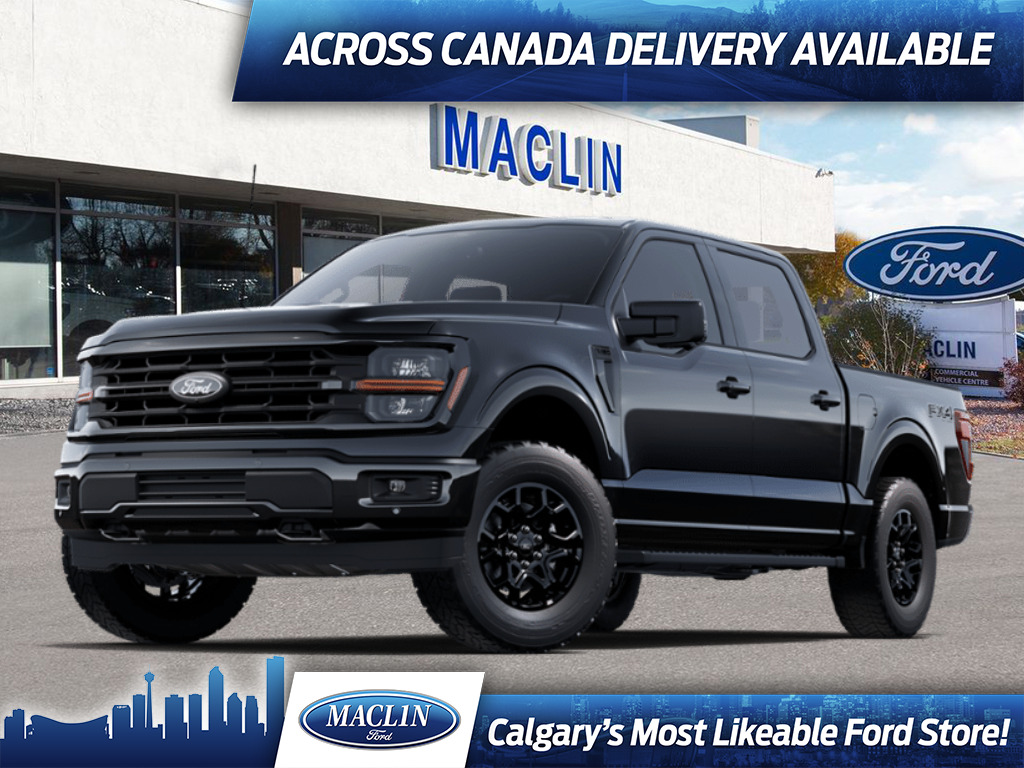 2025 Ford F-150 XLT | BLACK APP PKG | TOW PKG | FX4 PKG | BED PKG 