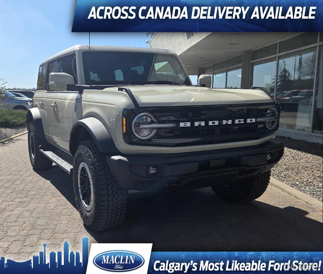 2025 Ford Bronco OUTER BANKS | SASQUATCH PKG | 360 CAM | G.O.A.T.