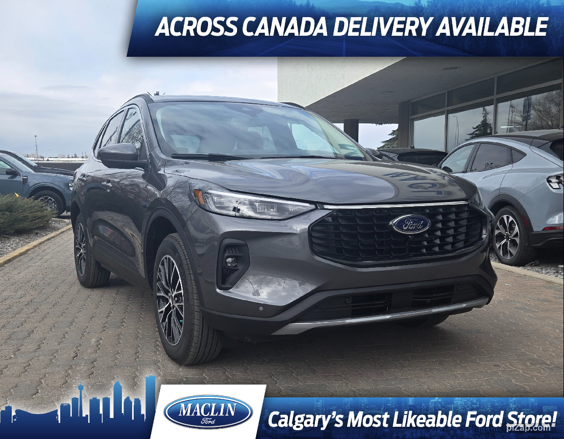 2025 Ford Escape PHEV | PREMIUM PKG | PANO ROOF | 360 CAM | BLIS