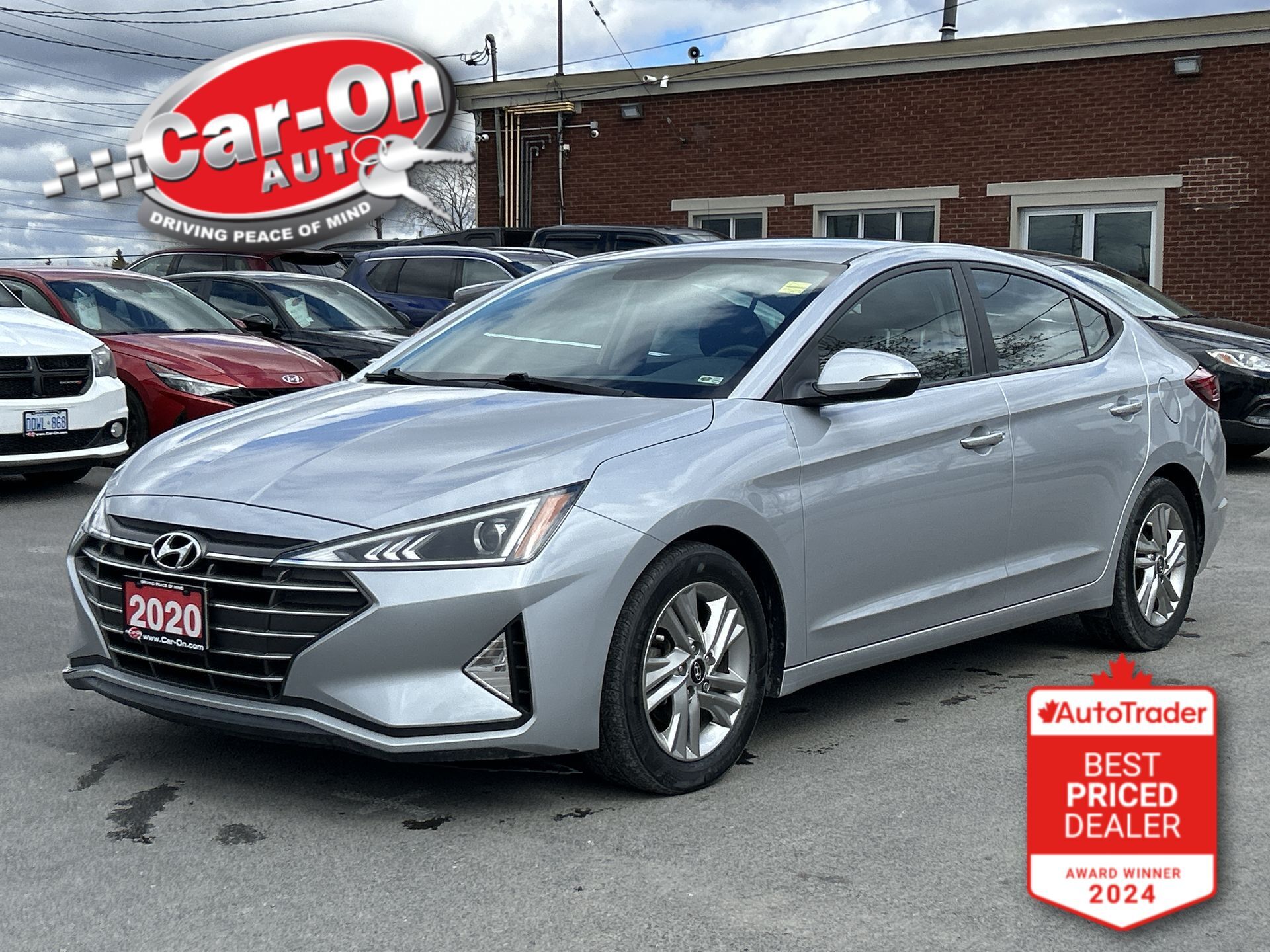 2020 Hyundai Elantra PREFERRED|ONLY 78,000KMS|AUTO|HTD SEATS|REAR CAM 