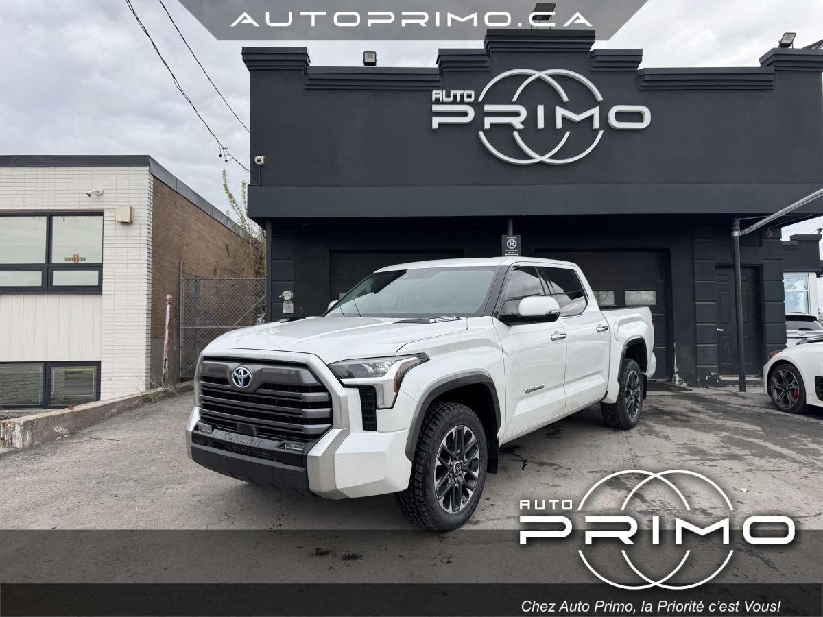 2022 Toyota Tundra Hybride Limited Cuir Toit Pano Carplay GPS Hitch