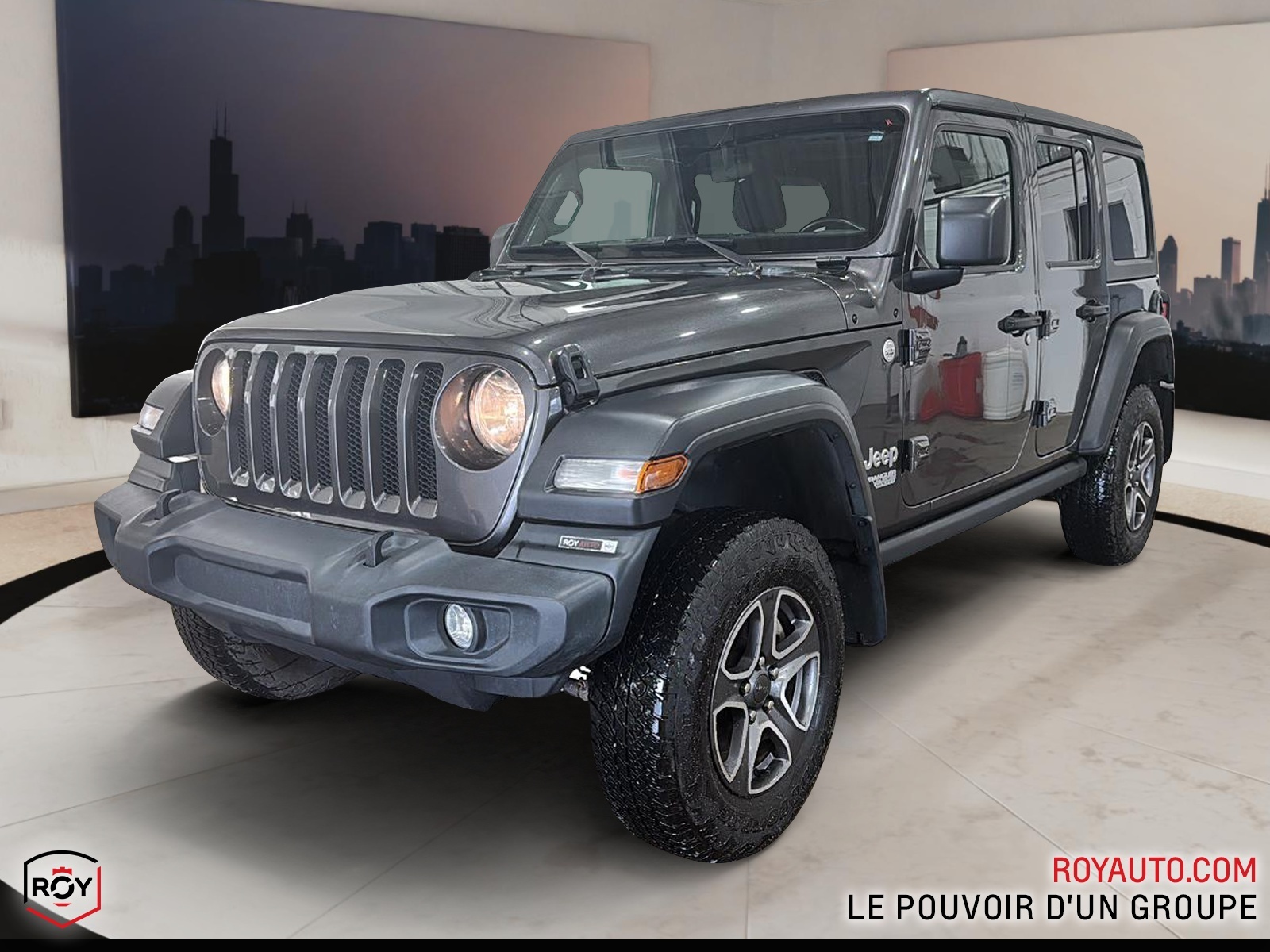 2021 Jeep Wrangler Unlimited Sport | Volant Chauffant
