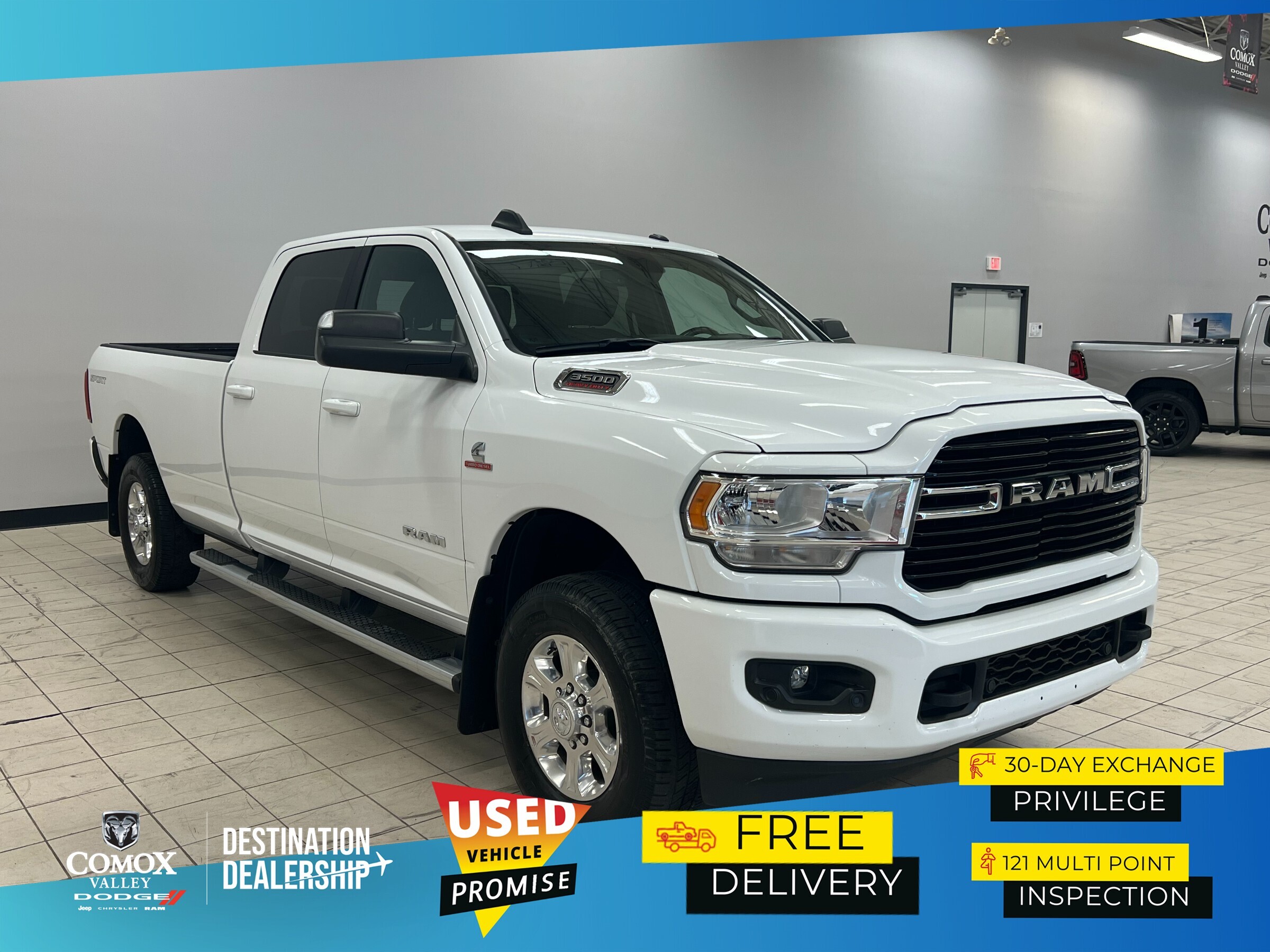 2021 Ram 3500 Big Horn Sport 8 Ft Box