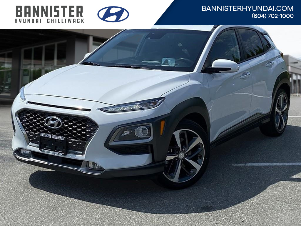 2019 Hyundai Kona No Accidents! 1.6L Turbo, AWD, Leather Upholstery,
