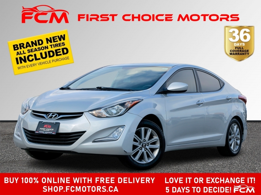 2016 Hyundai Elantra SPORT ~AUTOMATIC, FULLY CERTIFIED WITH WARRANTY!!!