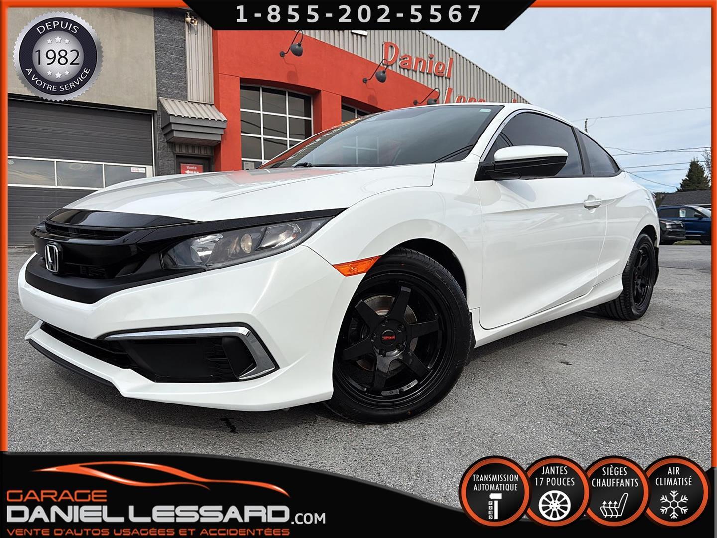 2019 Honda Civic LX CVT, MAGS, BAS KILO, CLEAN TITLE