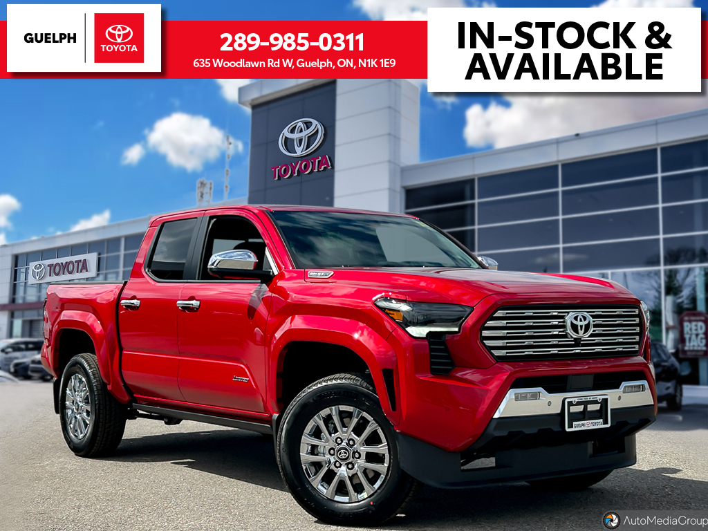 2025 Toyota TACOMA HYBRID LIMITED | POWER SIDE STEPS | TONNEAU | LOADED!!