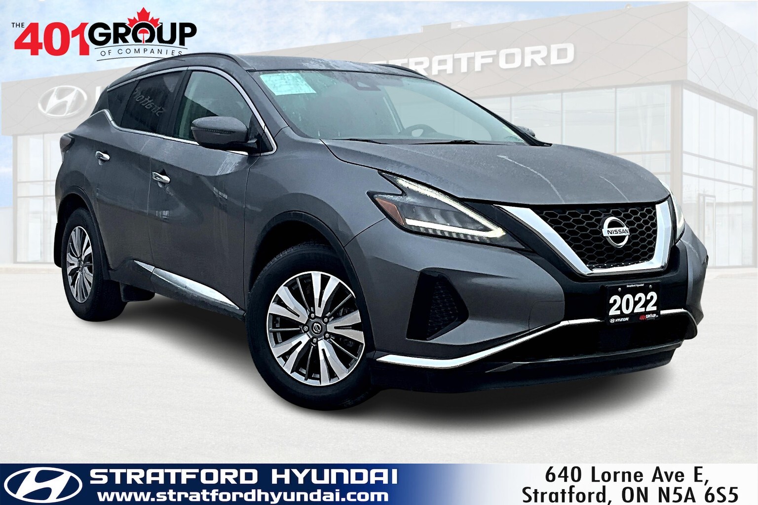 2022 Nissan Murano S AWD | Heat Seats | CarPlay/Android | Blind Spot