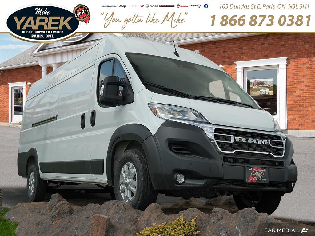 2025 Ram ProMaster 3500 3500 HIGH ROOF. EXTENDED. PREM SUSPENSION. BLOWOUT