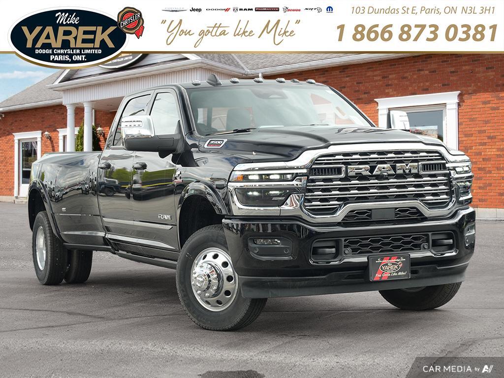 2025 Ram 3500 LIMITED. MAX TOW. PURE LUXURY. FRESH ARRIVAL
