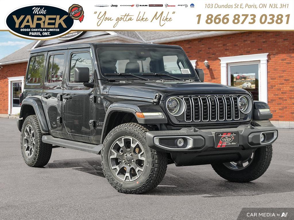 2025 Jeep Wrangler SAHARA. LEATHER. V6. HARD TOP. FRESH ARRIVAL!!! 