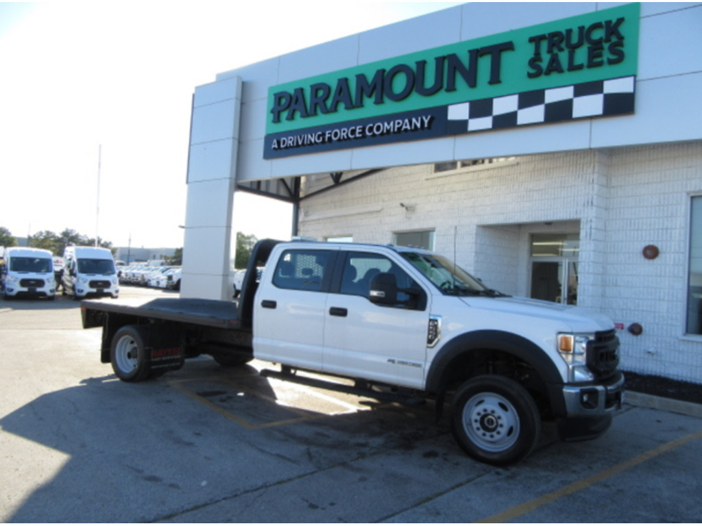 2022 Ford Super Duty F-550 4X4 CREW CAB DIESEL 12FT FLAT DECK