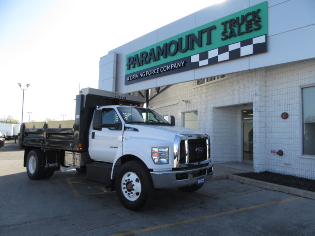 2022 Ford Super Duty F-750 DIESEL WITH 14FT STEEL DUMP BOX