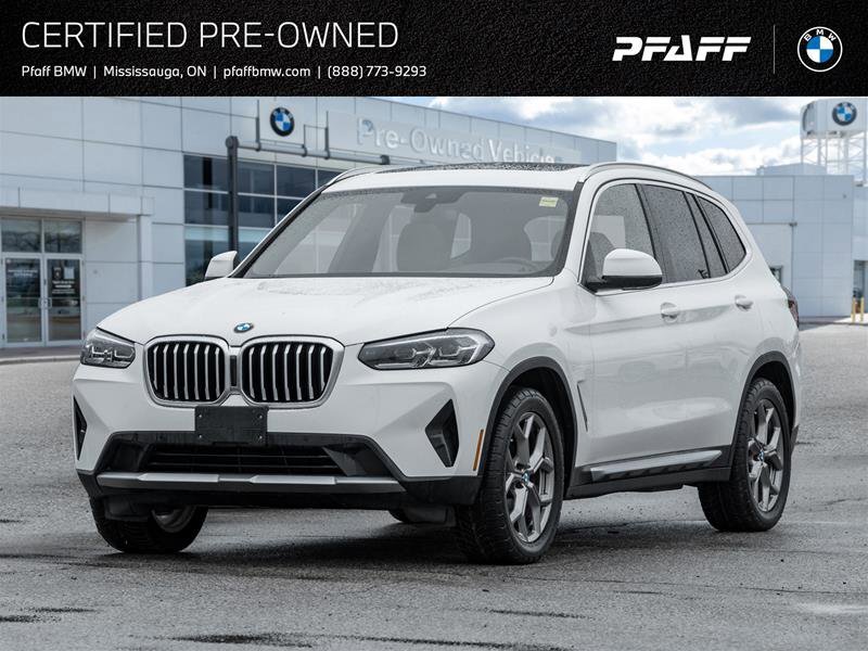 2022 BMW X3 PremiumEssential/CleanCarfax/ServiceRecs/OneOwner
