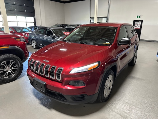 2015 Jeep Cherokee FWD SPORT 4 CYL 155,000 KMS CERTIFIED !!!!