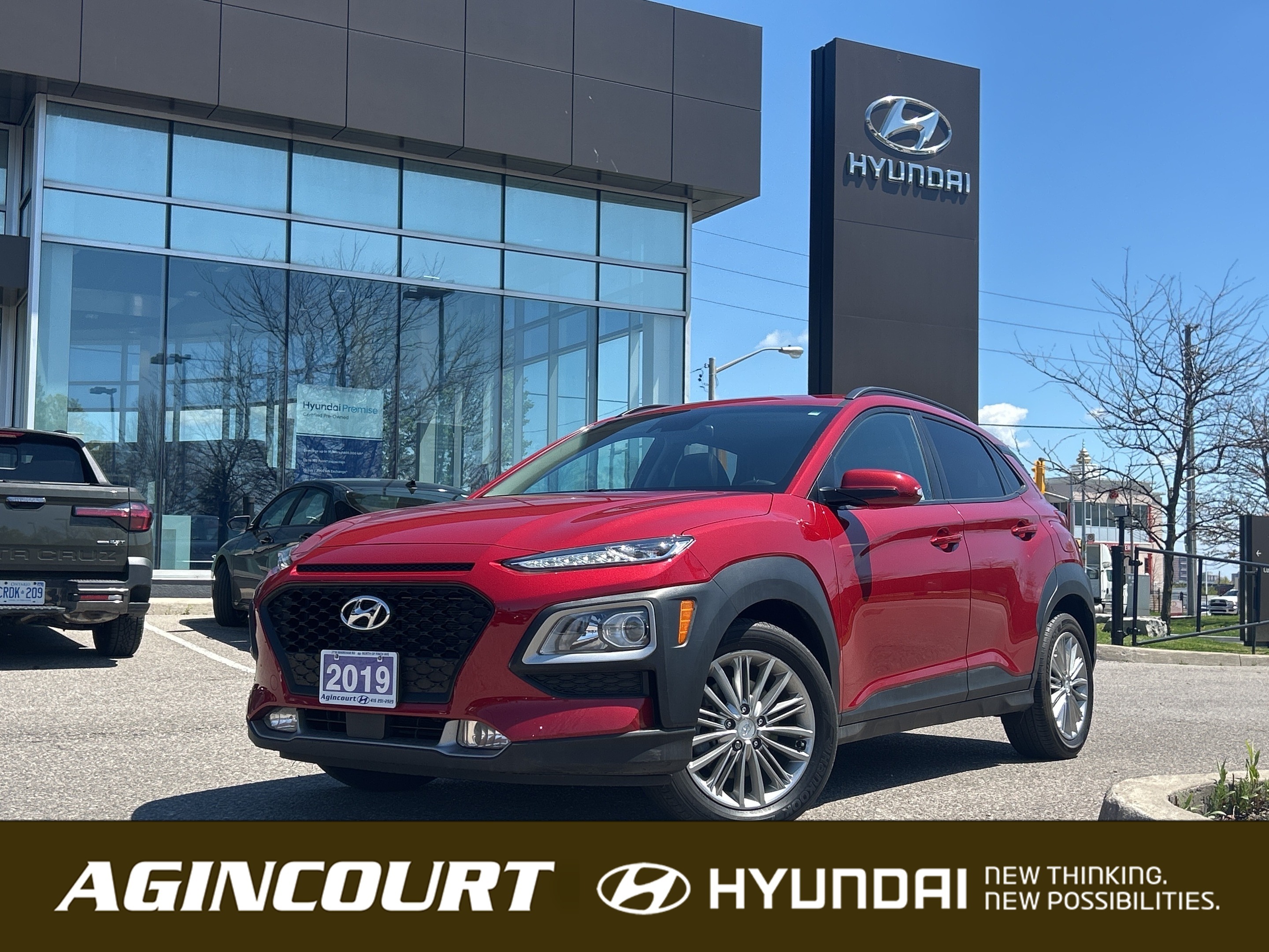 2019 Hyundai Kona $0 DOWN OAC | LOW KMS | AWD | SUNROOF