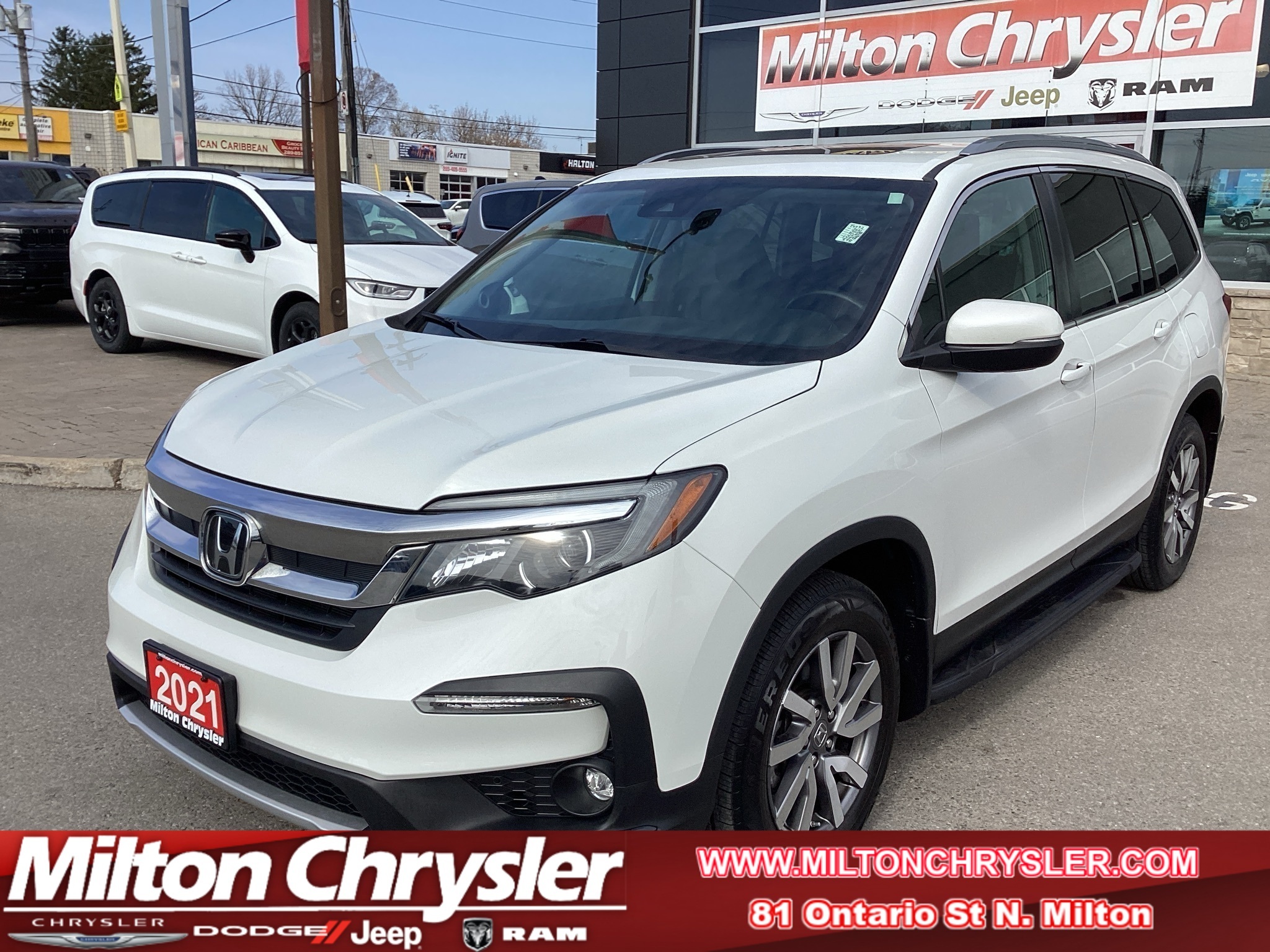 2021 Honda Pilot LEATHER, NAVIGATION, SUNROOF