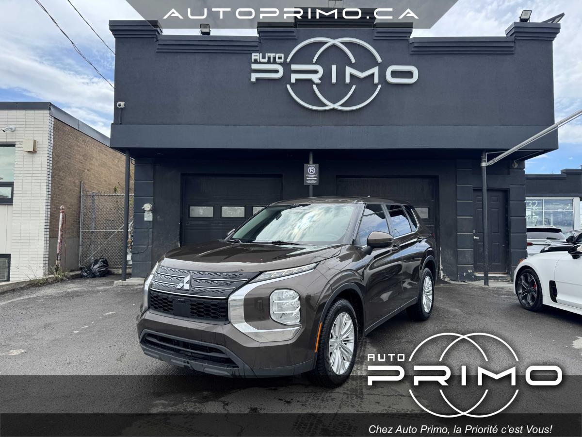 2022 Mitsubishi Outlander ES AWD Carplay 7 Passagers Cam Bluetooth Mags