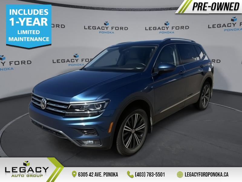 2020 Volkswagen Tiguan Highline  - Sunroof -  Leather Seats