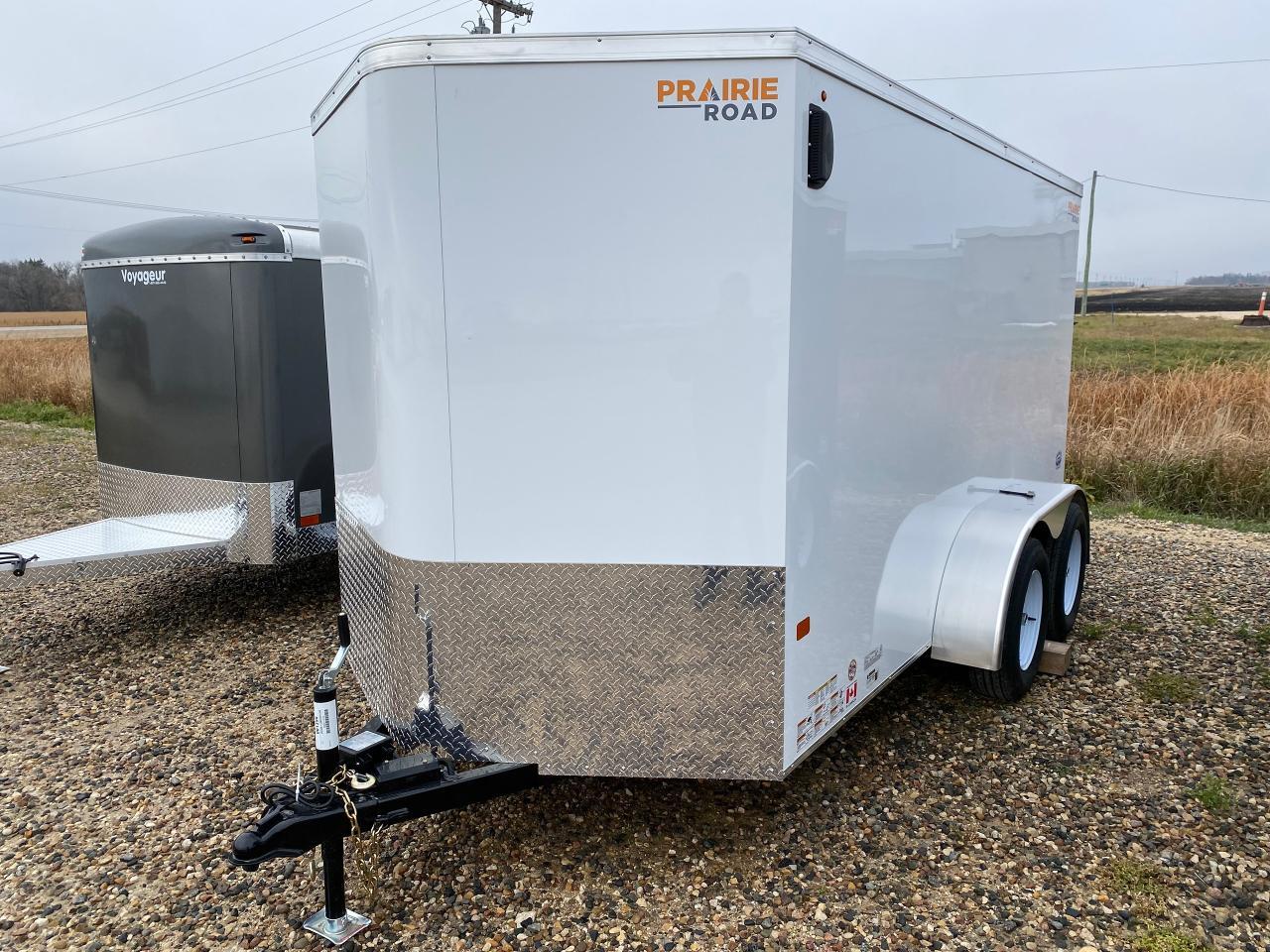 2025 Prairie Road Trailer 6 x 12 Prairie Road Ramp Door
