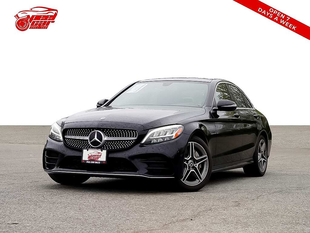 2020 Mercedes-Benz C-Class C300 Sunroof Ambience lights Heated steering 360 c