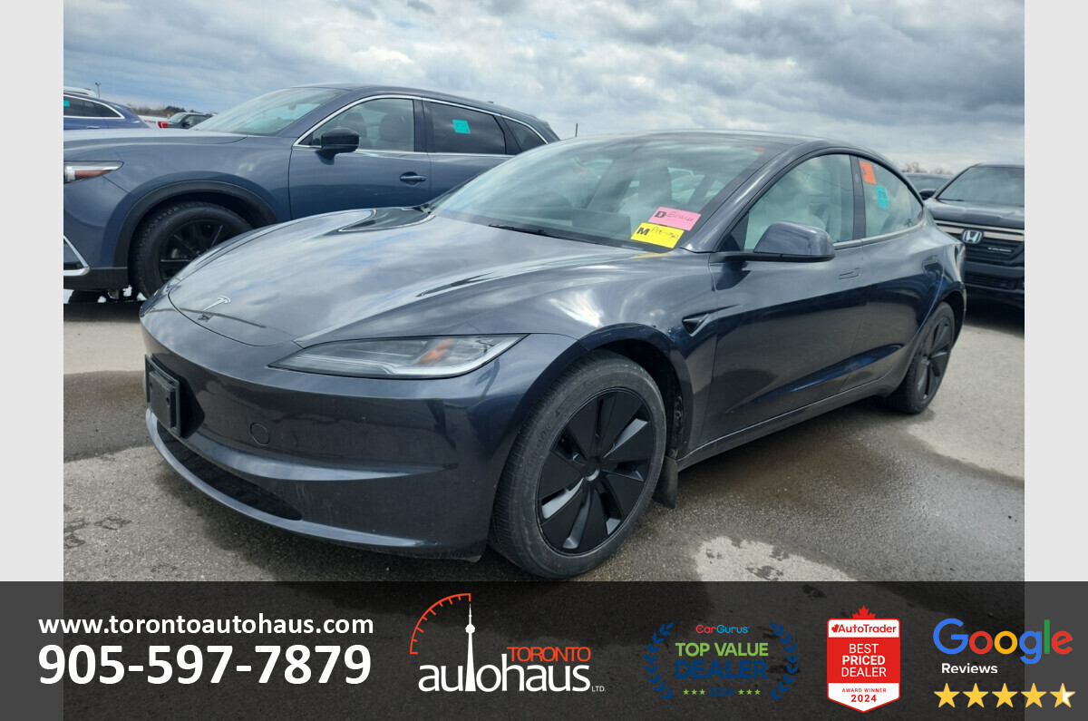 2024 Tesla Model 3 LR AWD I WHITE INT I EVSUPERSTORE.CA