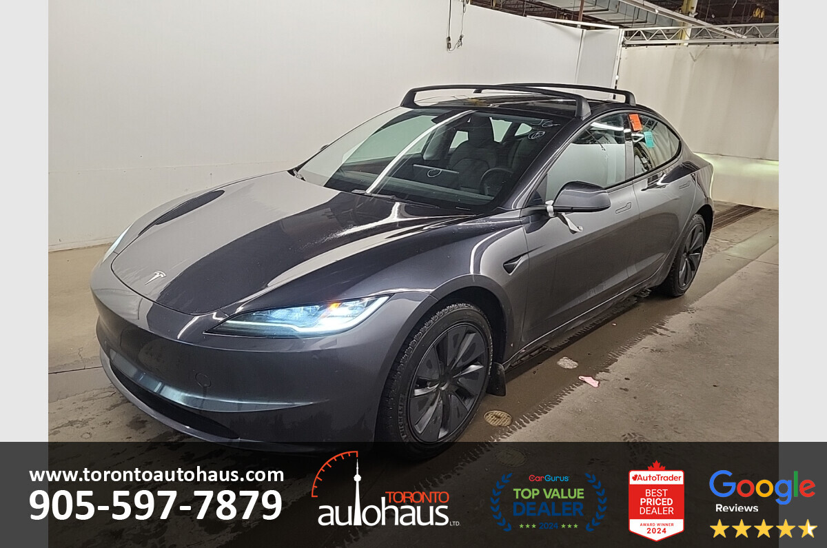 2024 Tesla Model 3 OVER 100 TESLAS EVSUPERSTORE.CA