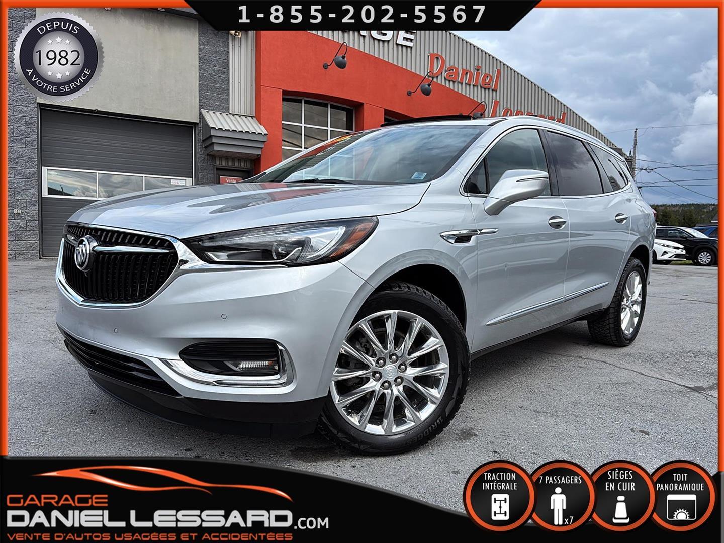 2021 Buick Enclave PREMIUM AWD, CUIR, TOIT, MAG 20P POLI, GPS
