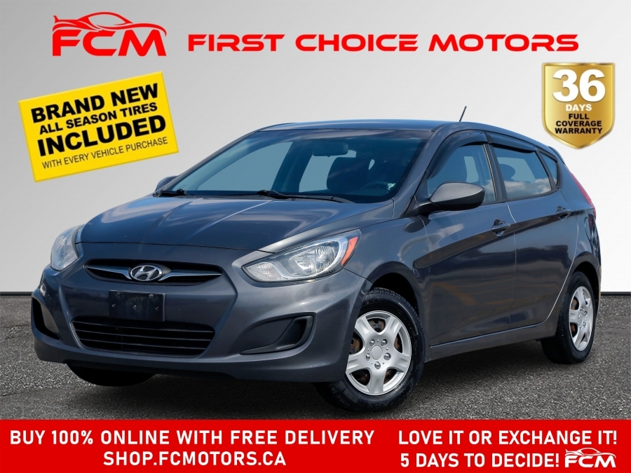 2012 Hyundai Accent GL ~MANUAL, FULLY CERTIFIED, ONLINE SALE ONLY!!!!~